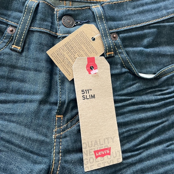 Levis 511 Slim Fit Waterless Jeans Size 26x29 NWT - Picture 5 of 8